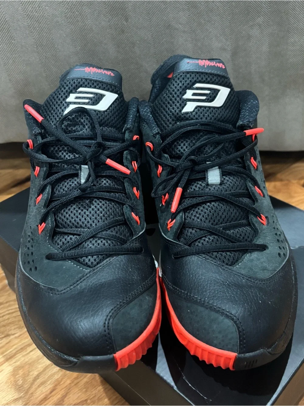 Nike Jordan CP3.VII Men 12 - Black Infrared' 616805-005 Sneaker Shoes